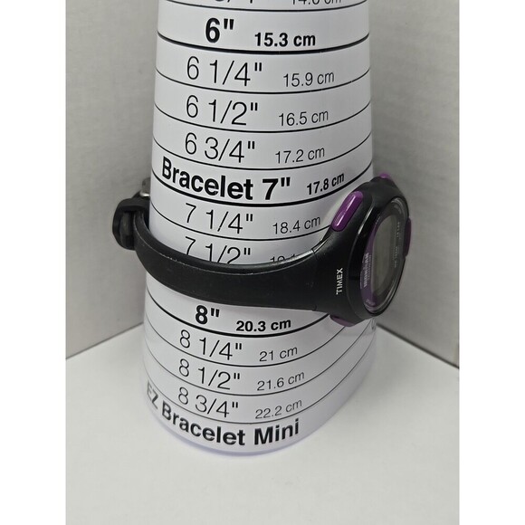 Womens Timex Ironman Triathlon 10 Lap Digital Watch Indiglo Alarms New Battery - Picture 8 of 11